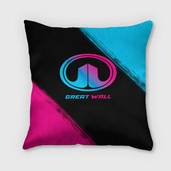 Подушка квадратная Great Wall - neon gradient