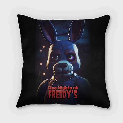 Подушка квадратная Five Nights at Freddys Bonnie / 3D-принт – фото 1