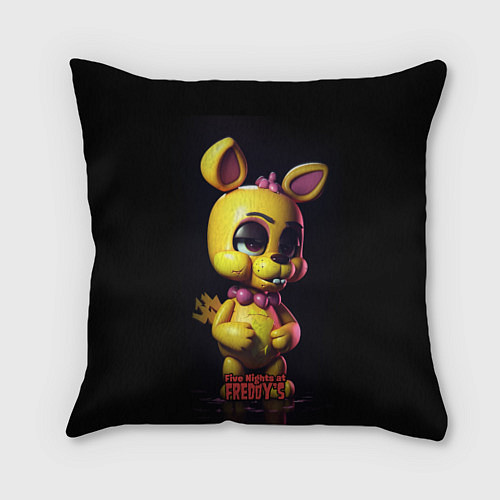 Подушка квадратная Spring Bonnie / 3D-принт – фото 1