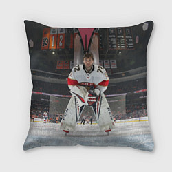 Подушка квадратная Sergey Bobrovsky - Florida panthers - hockey, цвет: 3D-принт