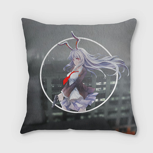 Подушка квадратная Touhou Project Рейсен Удонгейн Инаба / 3D-принт – фото 1