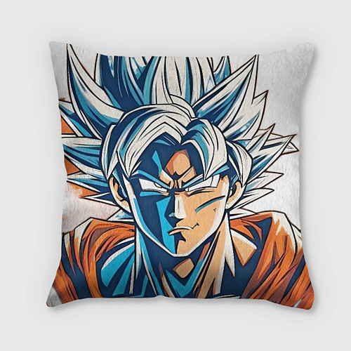 Подушка квадратная Goku / 3D-принт – фото 1