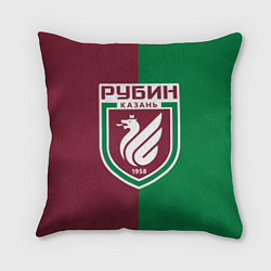 Подушка квадратная Казанский Рубин, цвет: 3D-принт