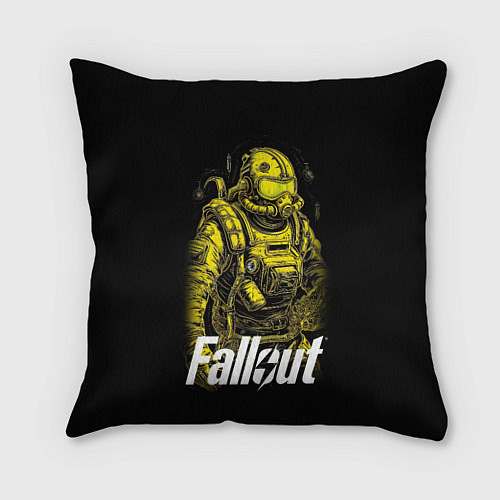 Подушка квадратная Poster Fallout / 3D-принт – фото 1