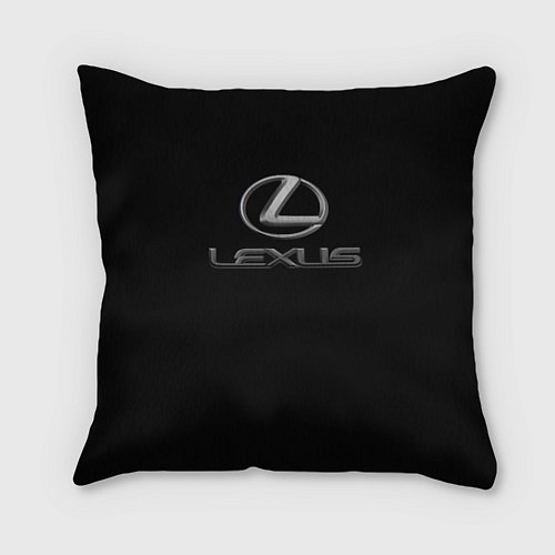 Подушка квадратная Lexus brend sport / 3D-принт – фото 1