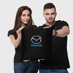 Подушка квадратная Mazda sportcar, цвет: 3D-принт — фото 2