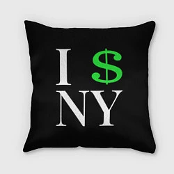 Подушка квадратная I steal NY - Payday 3, цвет: 3D-принт