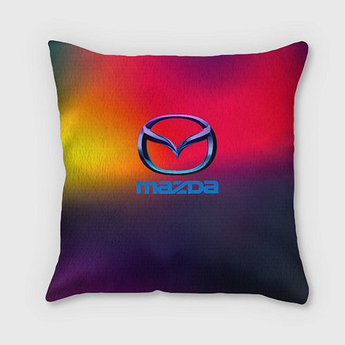 Подушка квадратная Mazda gradient / 3D-принт – фото 1