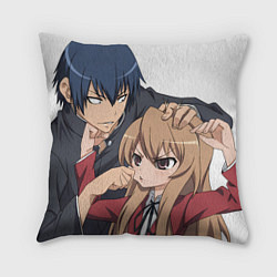 Подушка квадратная Toradora Тайга Рюдзи, цвет: 3D-принт