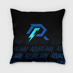 Подушка квадратная Azure ray, цвет: 3D-принт