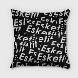 Подушка квадратная Esskeetit rap, цвет: 3D-принт