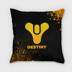 Подушка квадратная Destiny - gold gradient