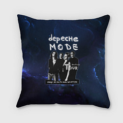 Подушка квадратная Depeche Mode - Devotional тур, цвет: 3D-принт