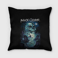 Подушка квадратная Night skull Alice Cooper