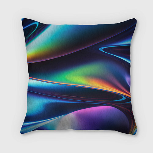 Подушка квадратная Голографический материал / 3D-принт – фото 1