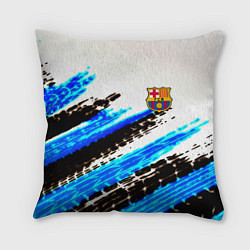 Подушка квадратная Barcelona fc club, цвет: 3D-принт