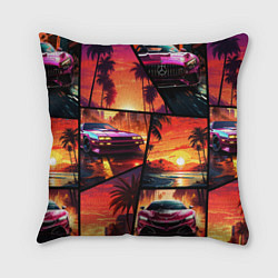 Подушка квадратная GTA style art