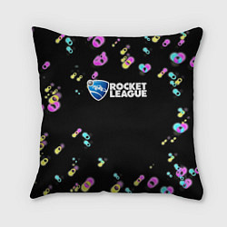 Подушка квадратная Rocket League game, цвет: 3D-принт