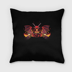 Подушка квадратная Дракон мастер - DnD, цвет: 3D-принт