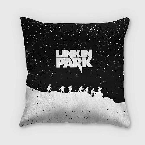 Подушка квадратная Linkin park bend steel / 3D-принт – фото 1