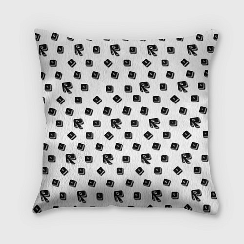 Подушка квадратная Roblox pattern / 3D-принт – фото 1