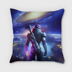 Подушка квадратная Mass Effect - andromeda ai art