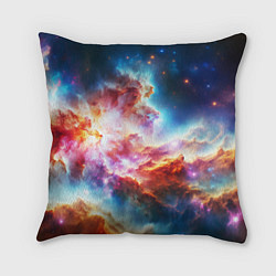 Подушка квадратная The cosmic nebula