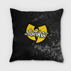 Подушка квадратная Wu tang clan logo