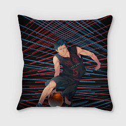 Подушка квадратная Дазай Осаму из Баскетбола Куроко, цвет: 3D-принт