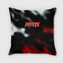 Подушка квадратная Accept rock steel