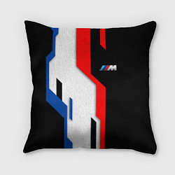 Подушка квадратная BMW - униформа, цвет: 3D-принт