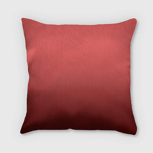 Подушка квадратная Оттенок розовый антик градиент / 3D-принт – фото 1