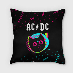 Подушка квадратная AC DC - rock star cat