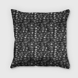 Подушка квадратная Железная броня текстура, цвет: 3D-принт