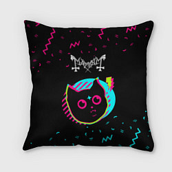 Подушка квадратная Mayhem - rock star cat