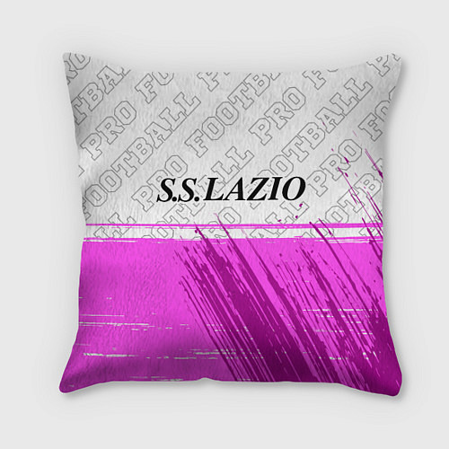 Подушка квадратная Lazio pro football посередине / 3D-принт – фото 1
