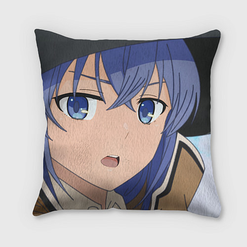 Подушка квадратная Реинкарнация Безработного Roxy / 3D-принт – фото 1