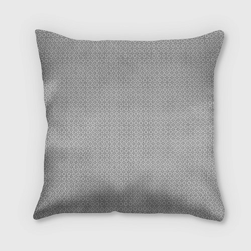 Подушка квадратная Узор в стиле ар-деко / 3D-принт – фото 1