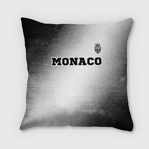 Подушка квадратная Monaco sport на светлом фоне посередине / 3D-принт – фото 1