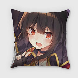 Подушка квадратная Konosuba Мэгумин cute