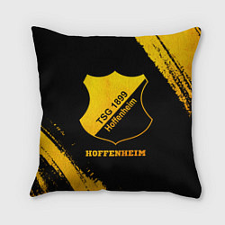 Подушка квадратная Hoffenheim - gold gradient