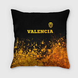 Подушка квадратная Valencia - gold gradient посередине