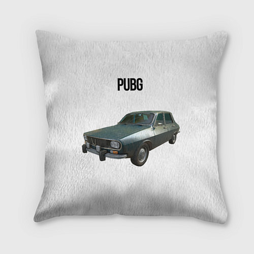 Подушка квадратная Автомобиль PUBG / 3D-принт – фото 1