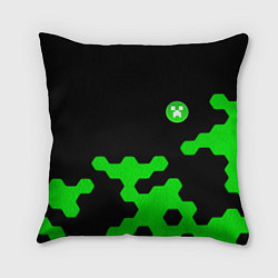 Подушка квадратная Minecraft game creeper