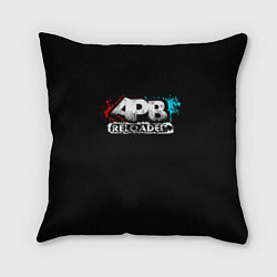 Подушка квадратная APB Reloaded, цвет: 3D-принт