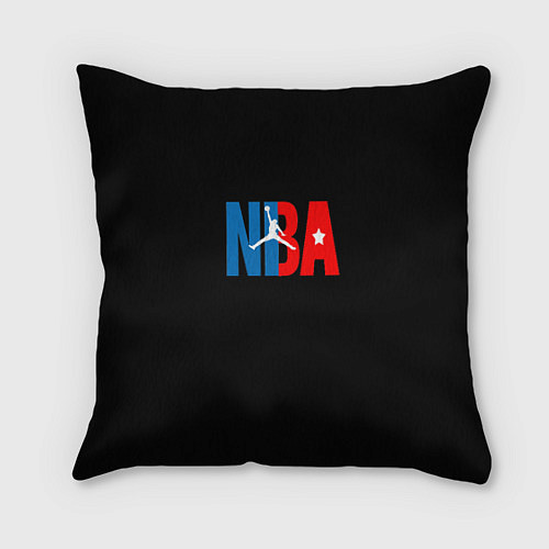 Подушка квадратная NBA sport / 3D-принт – фото 1