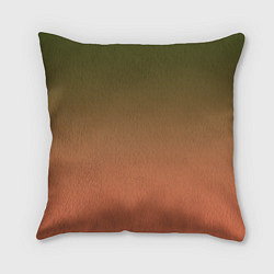 Подушка квадратная Абстрактный градиент, цвет: 3D-принт