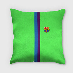 Подушка квадратная Barcelona fc sport line, цвет: 3D-принт