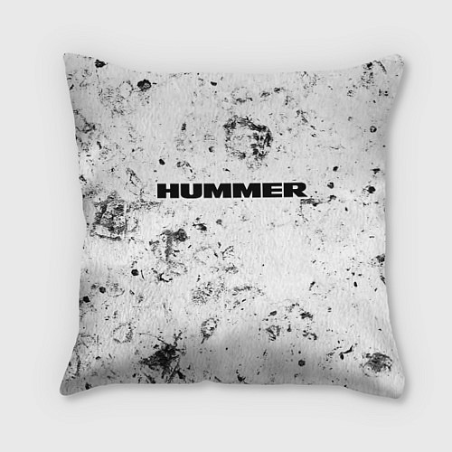 Подушка квадратная Hummer dirty ice / 3D-принт – фото 1