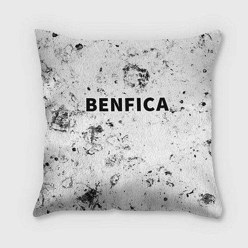 Подушка квадратная Benfica dirty ice / 3D-принт – фото 1